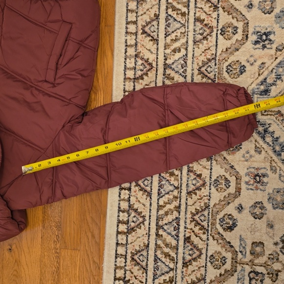 ARIZONA JEAN CO WOMEN'S JUNIORS WINTER BERRY HOODED COAT SIZE LARGE - Picture 14 of 15